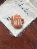 Cute Handmade Fabric Cotton Doll Brooch Pin Accessory