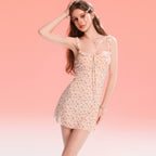 Women's Summer Sweet Modal Floral Camisole Nightdress