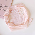 French-Inspired Vintage Sexy Panties with Lace Trim