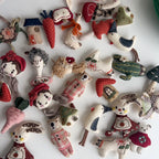 Cute Cartoon Forest Fabric Christmas Tree Decoration Accessory