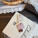 Cute Handmade Fabric Cotton Doll Brooch Pin Accessory