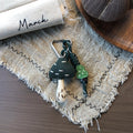 Cute Handmade Fabric Forest Mushroom Plant Bag Pendant Accessory