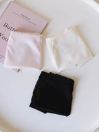 Seamless Lace Silk Panties with Delicate Trim