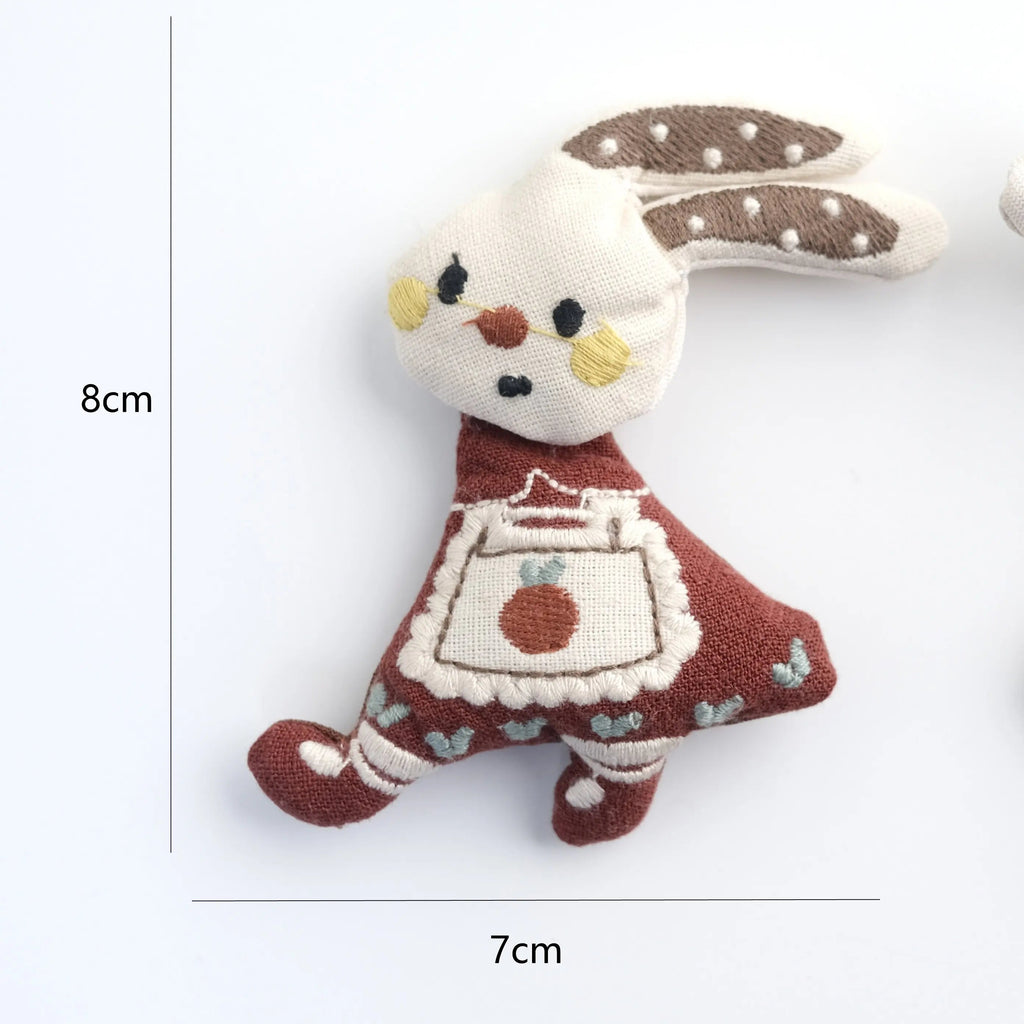 Cute Cartoon Forest Fabric Christmas Tree Decoration Accessory
