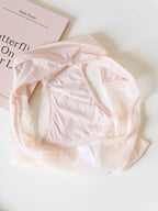 French-Inspired Vintage Panties with Bow Embroidery and Lace Trim