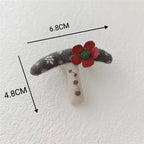 Cute Retro Cloth Embroidered Brooch Pin Accessory