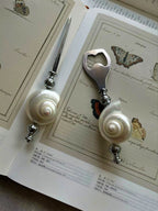 Natural Seashell Letter Opener and Bottle Opener