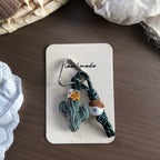 Cute Handmade Fabric Forest Mushroom Plant Bag Pendant Accessory