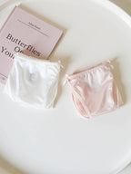 French-Inspired Vintage Panties with Double Bows and Lace Trim
