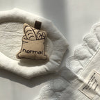 Cute Handmade Fabric Cotton Doll Brooch Pin Accessory