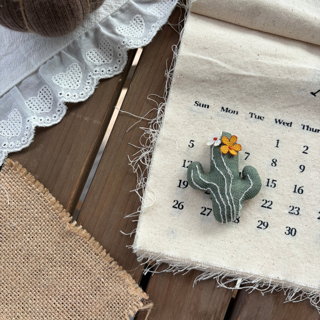 Cute Handmade Cloth Brooch Pin Accessory