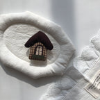Cute Handmade Fabric Cotton Doll Brooch Pin Accessory
