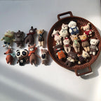 Cute Handmade Fabric Cotton Doll Brooch Pin Accessory