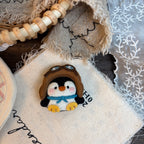 Cute Handmade Fabric Cotton Doll Brooch Pin Accessory