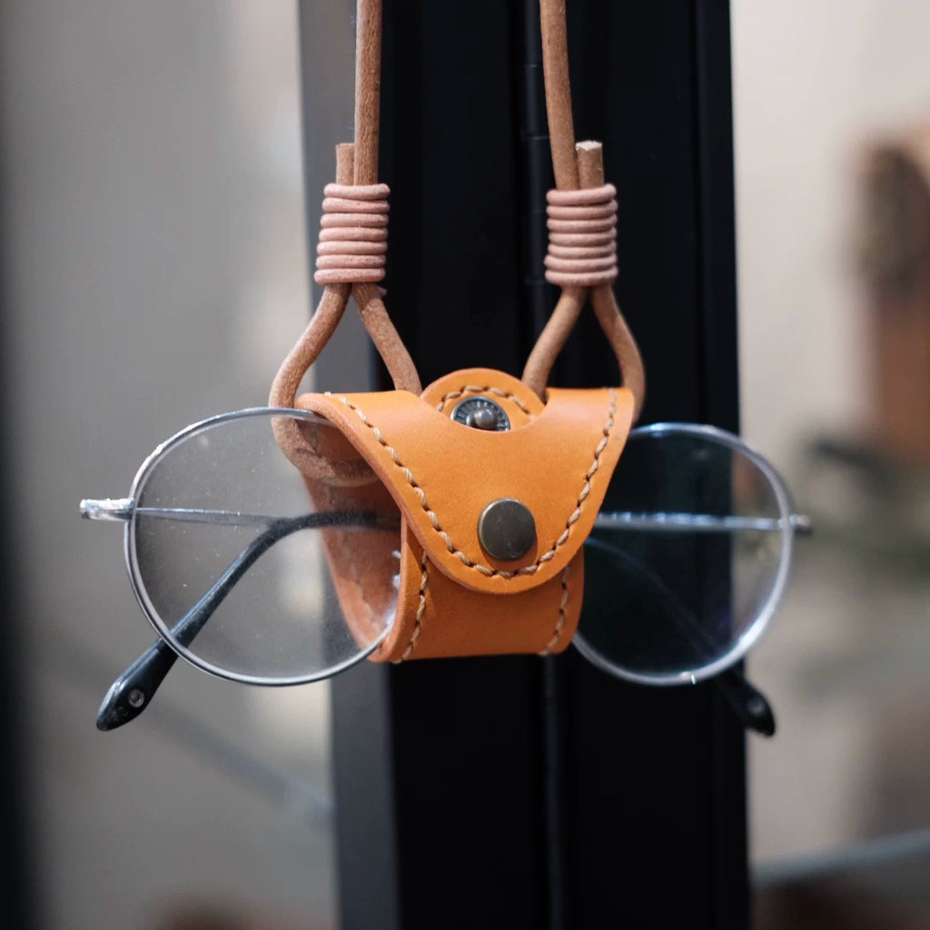 Cute Handmade Leather Eyewear Chain Accessory