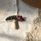 Cute Handmade Fabric Cotton Doll Brooch Pin Accessory
