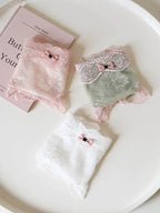 French-Inspired Vintage Panties with Lace Trim